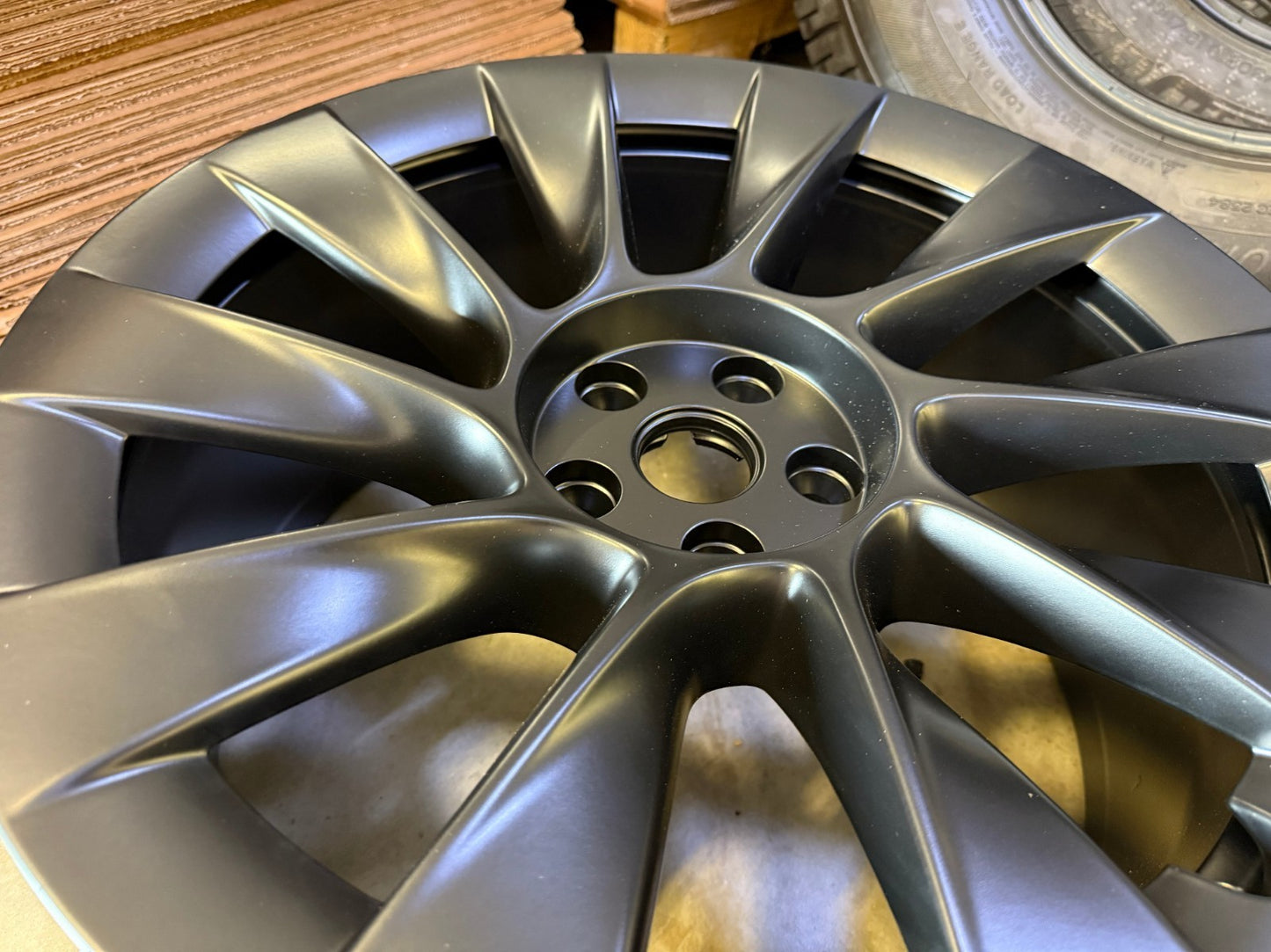 20" 20x9.5 Tesla Model Y OEM INDUCTION 96965 wheel rim 2021 2022 2023 2024 2025