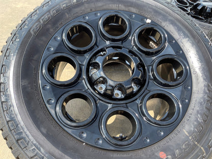 20" Ford F-250 F-350 OEM black TREMOR wheels rims SET 10299 10484 FITS 2005-2027