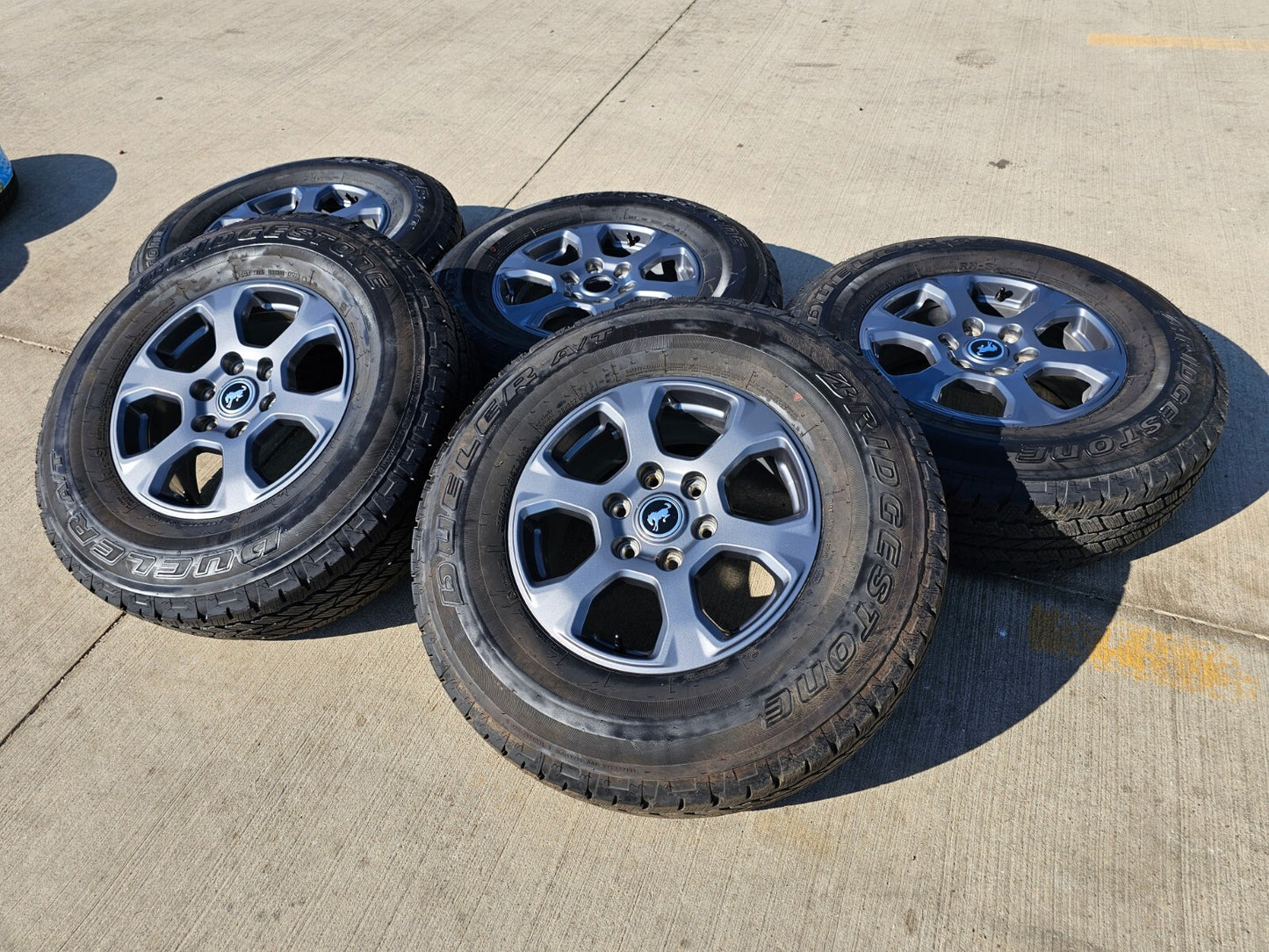 17" Ford Bronco Big Bend wheels rims 10384 OEM Ranger 2023 2024 2025 2026 NEW