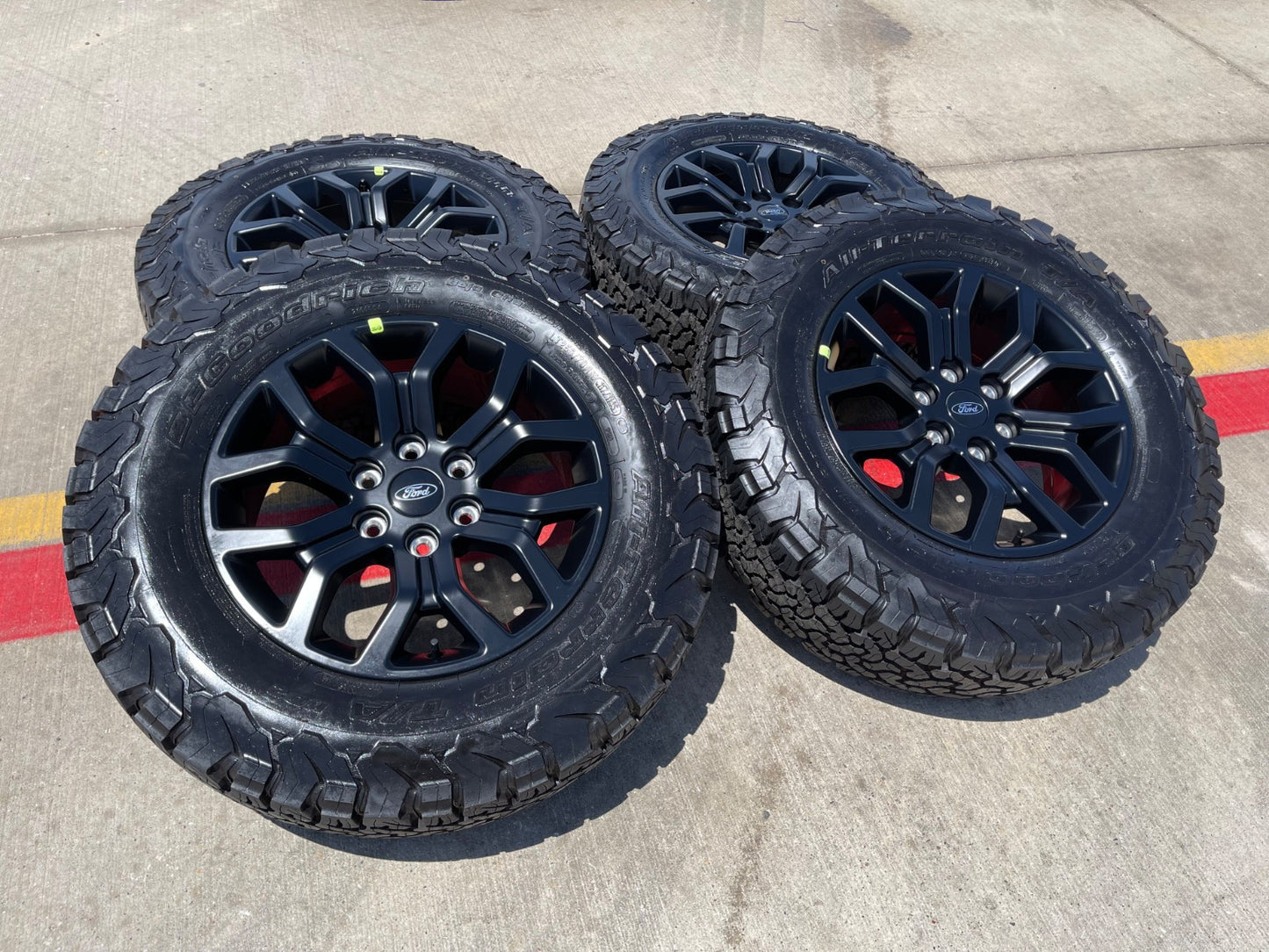 18" Ford F-150 TREMOR OEM rims wheels 10342 95351 SET Expedition BFG KO2 A/T NEW