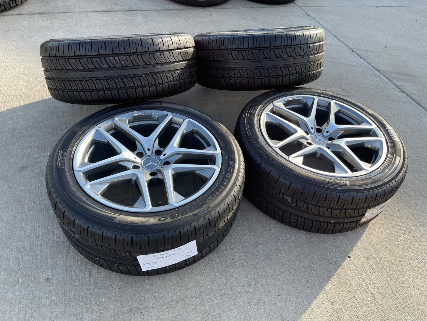 21" Mercedes G Wagon G63 AMG OEM wheels rims 2020 2021 2022 2023 2024 2025 2026